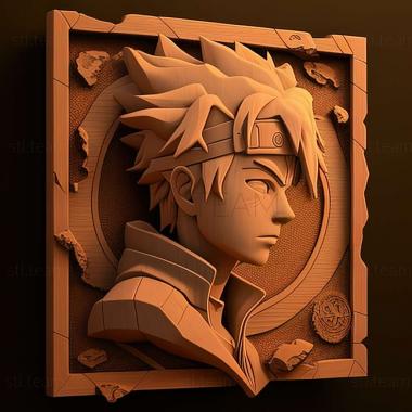 3D model Naruto Ultimate Ninja Storm game (STL)